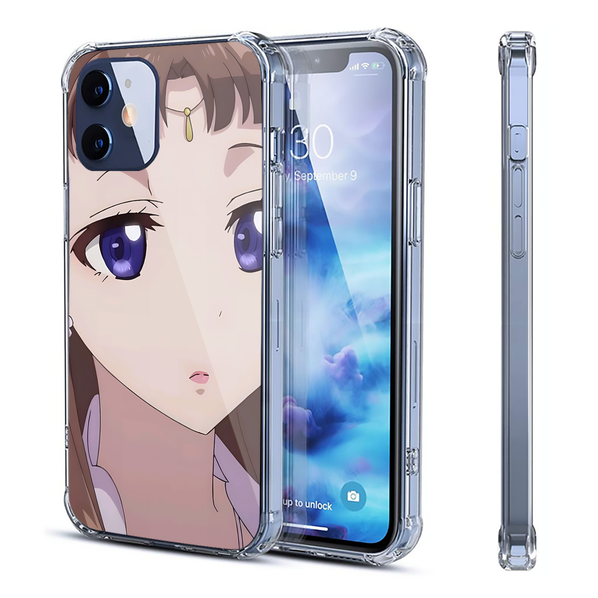 （画像用） 薬屋のひとりごと The Apothecary Diaries 【iPhone 12シリーズ対応】透明スマホケース（クリアソフトケース）